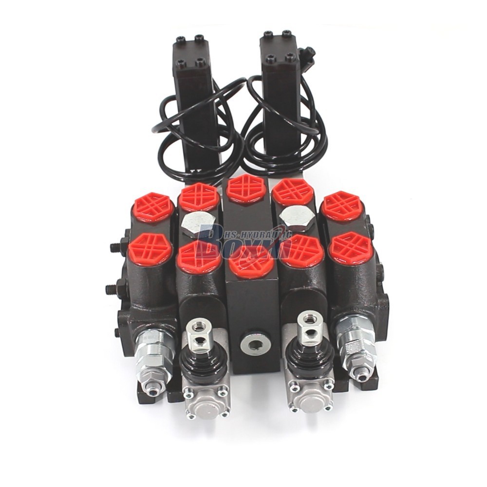 Sectional Control Valve DCV100 with Electric Motor Actuator main image